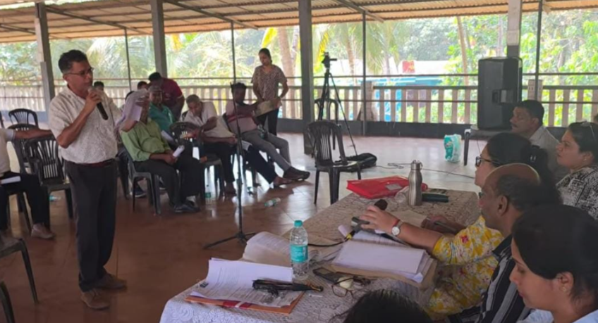 'सीझेडएमपी' आराखड्यावरून बेताळभाटी ग्रामसभा तापली