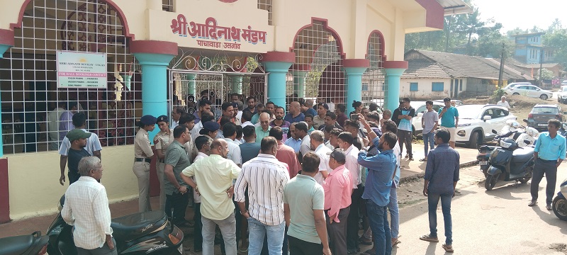 उसगाव कोमुनिदाद जमीन लीज प्रकरणावरून ग्रामस्थ आक्रमक