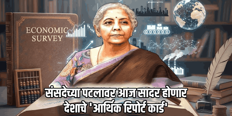 'आज'च्या आर्थिक पाहणी अहवालातून उलगडणार 'उद्या'च्या प्रगत भारताचा रोडमॅप!