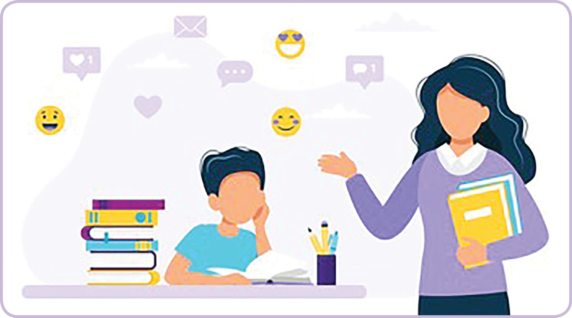 विद्यार्थ्यांच्या भावना हाताळताना