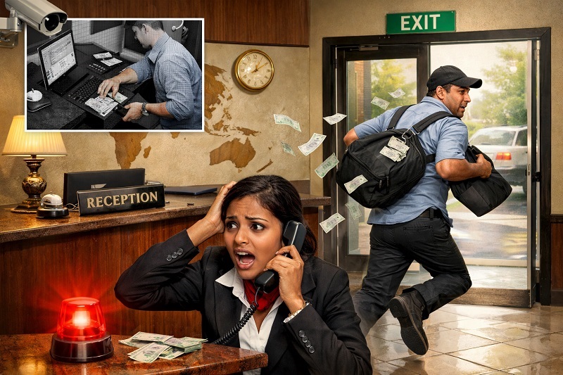 माजी आमदाराच्या हॉटेलमधील ३.३४ लाख चोरून रिसेप्शनिस्ट पसार