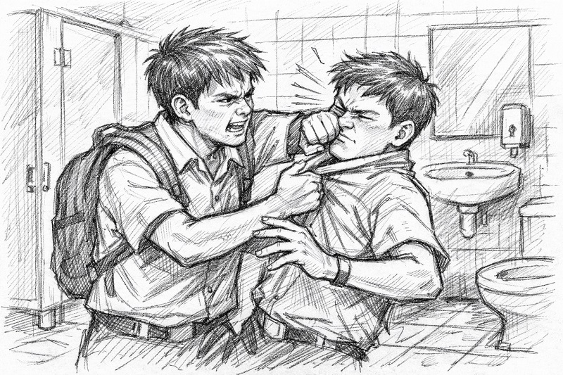 म्हापशात नववीतील वर्गमित्राला जबर मारहाण