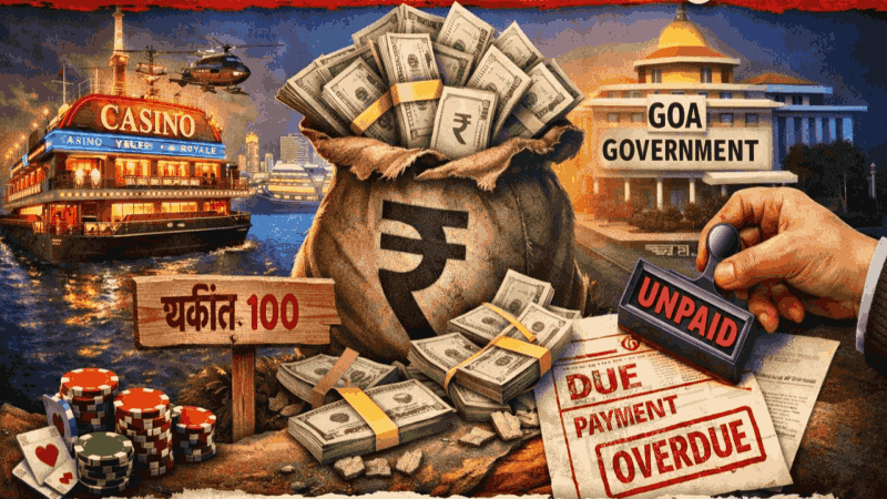 कॅसिनोंनी सरकारला लावला ३१४ कोटींचा चुना