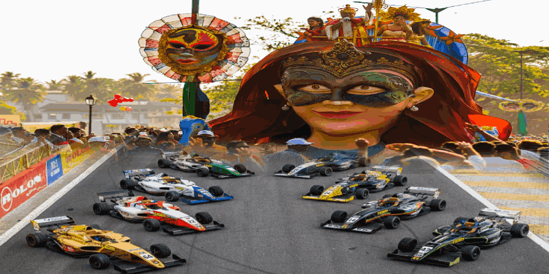 गोव्यात आजपासून कार्निव्हलचा उत्साह, तर उद्या रंगणार 'F4' रेसिंगचा थरार