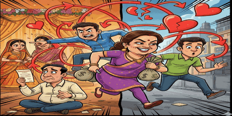 अजब प्रेमाचा गजब खेळ! जावयासोबत पळालेली सासू आता बहिणीच्या नवऱ्यावर 'फिदा'!