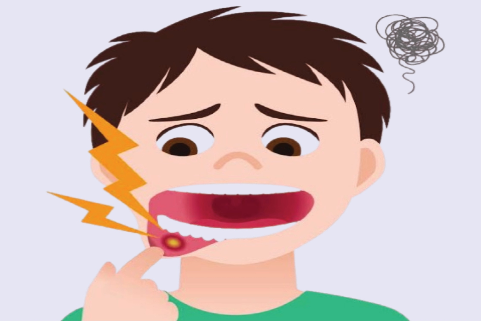 तोंड येणे!