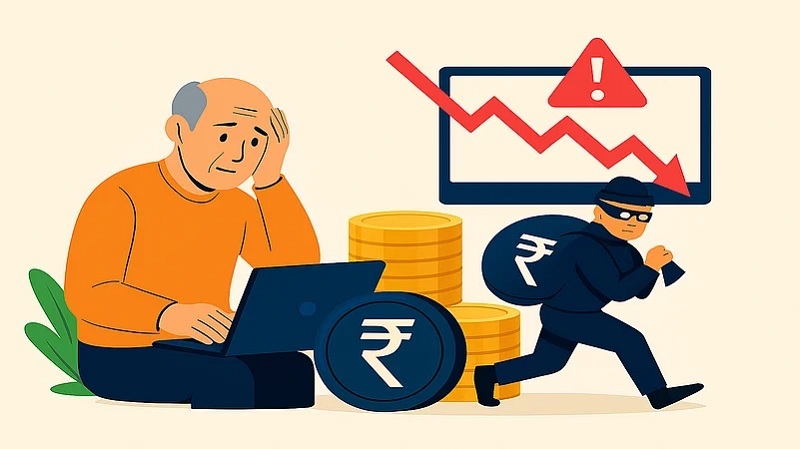 जास्त परताव्याच्या आमिषामुळे ज्येष्ठ नागरिकाने गमावले १.६४ कोटी रुपये
