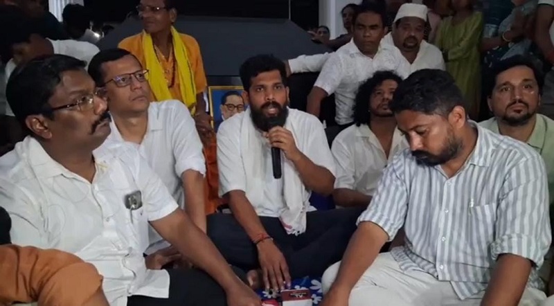 मुख्यमंत्र्यांच्या भेटीनंतरही वीरेशचे उपोषण सुरूच