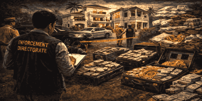 ड्रग्ज तस्करीतून कमावलेली तब्बल ७.१७ कोटींची मालमत्ता तात्पुरती जप्त
