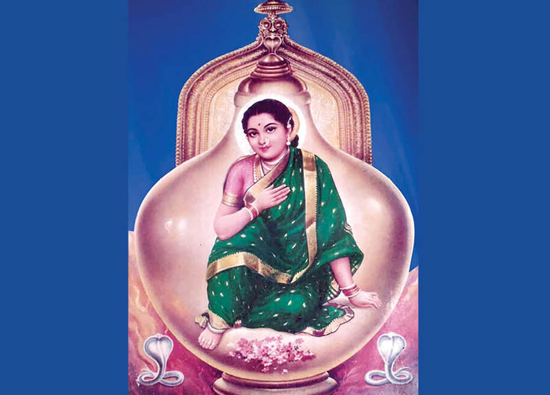 ‘कलश’रूपात विराजमान शिरगावची श्री लईराई देवी