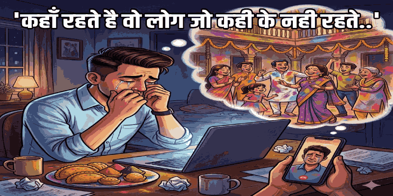 मी कमावतोय यार! असेही नाही की मी..; मित्राशी मन मोकळे करताना तरुण ढसाढसा रडला