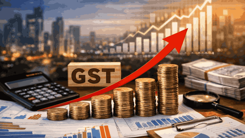 राज्याच्या जीएसटी संकलनात ७ टक्क्यांनी वाढ