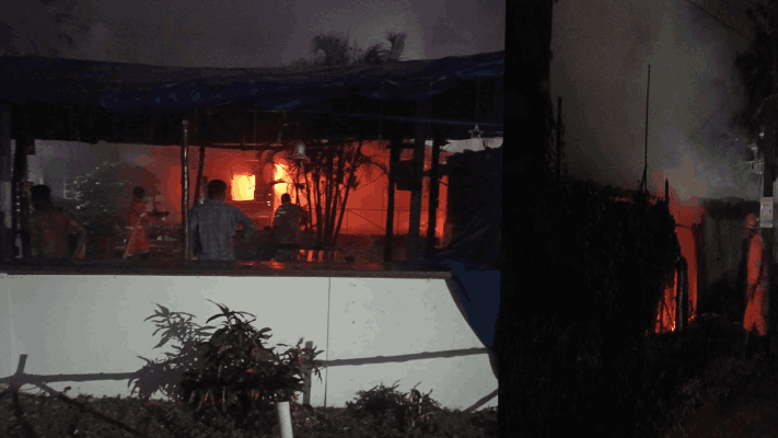 कळंगुट येथील ‘स्प्रिंग बीच कॉटेजिस रिसॉर्ट’ला आग : तीन कॉटेजिस जळून खाक