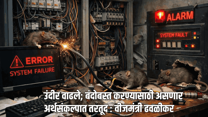 उंदीर वाढले; बंदोबस्त करण्यासाठी असणार अर्थसंकल्पात तरतूद : वीजमंत्री ढवळीकर