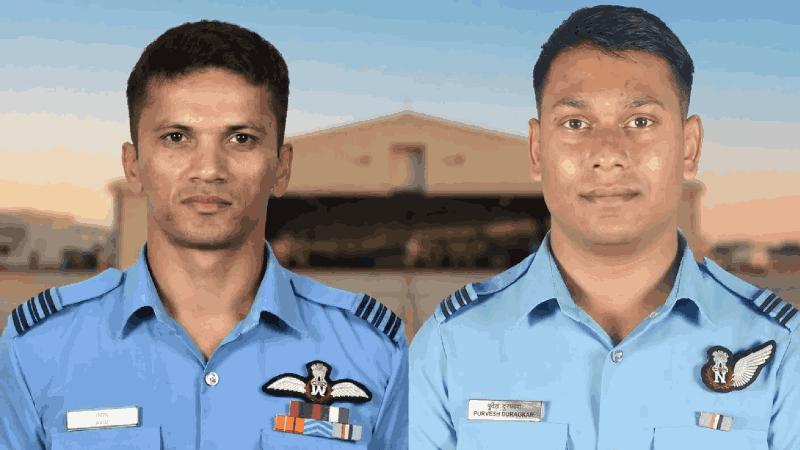 आसाममध्ये सुखोई ३० लढाऊ विमान कोसळल्याने २ वैमानिकांचा मृत्यू