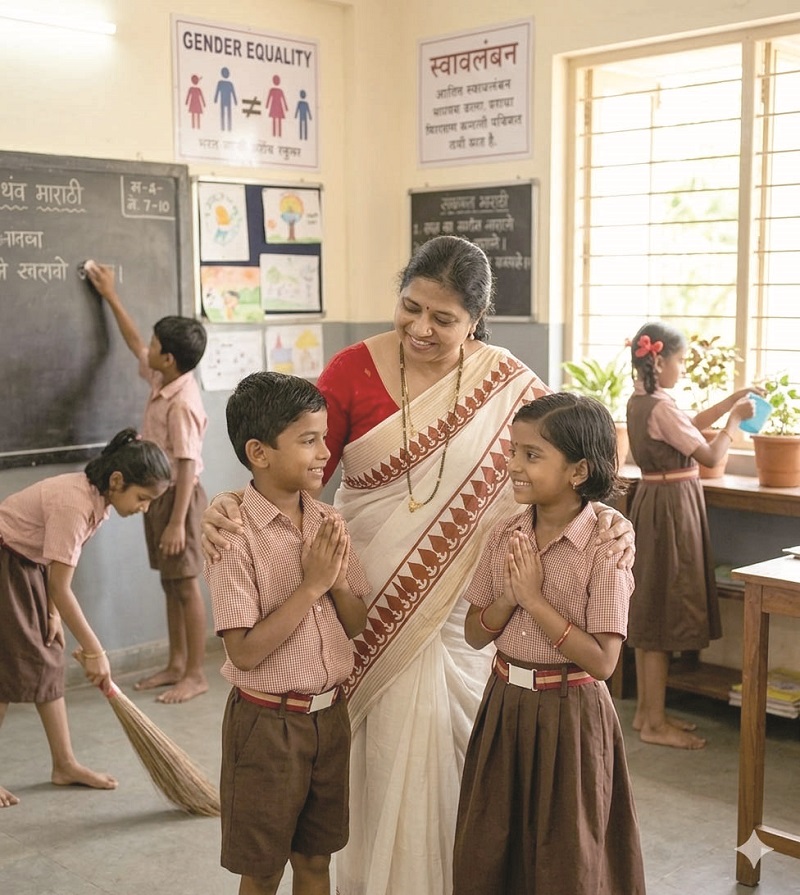 समानतेची पेरणी:  एक शिक्षक