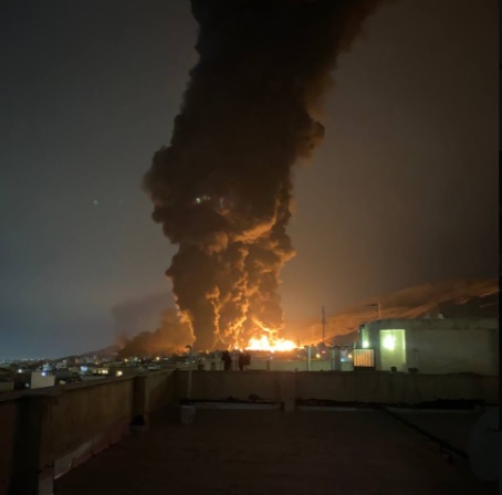 महायुद्ध भडकले; इस्रायलचा इराणच्या तेल साठ्यांवर भीषण हल्ला