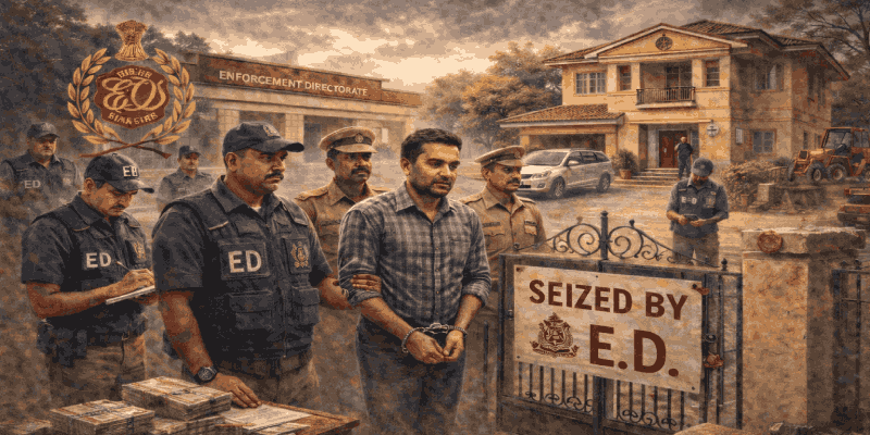 अर्जुन पुरस्कार विजेत्याची जमीन हडपली; संशयित ईस्टीवन डिसोझा व इतरांच्या मालमत्तेवर ईडीची टाच!