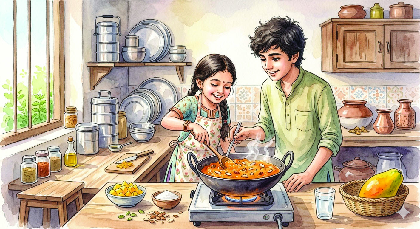 पपईचा  हलवा