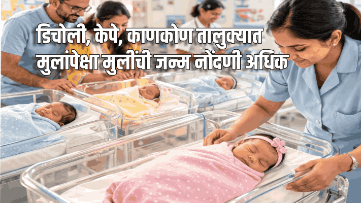 डिचोली, केपे, काणकोण तालुक्यात मुलांपेक्षा मुलींची जन्म नोंदणी अधिक