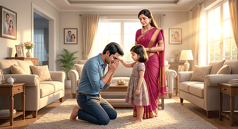 पश्चात्तापाचे अश्रू: एक नवी पहाट