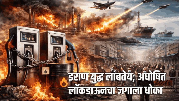इराण युद्ध लांबतेय; अघोषित लॉकडाऊनचा जगाला धोका