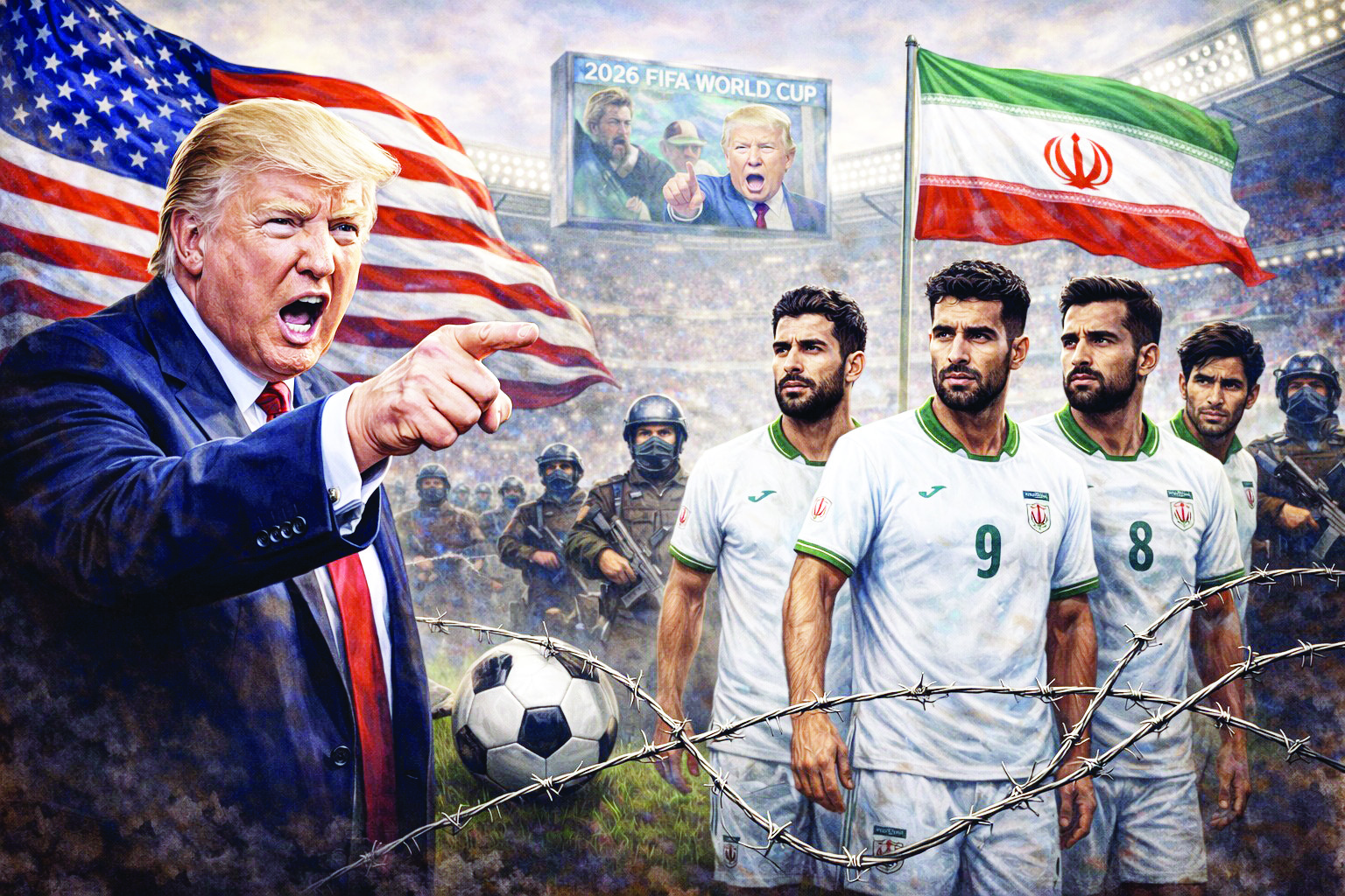 भूराजकीय संघर्ष आता खेळाच्या मैदानावर