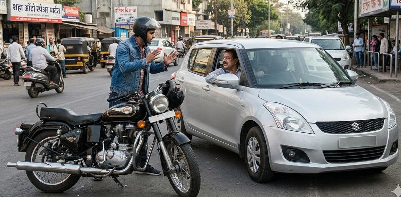 ओव्हरटेकच्या रागातून कारचालकावर हल्ला; युवक अटकेत