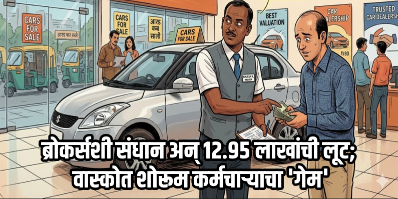 वास्कोत जुन्या वाहनांच्या विक्रीत लाखोंची हेराफेरी; शोरूम कर्मचाऱ्याचा अजब कारनामा