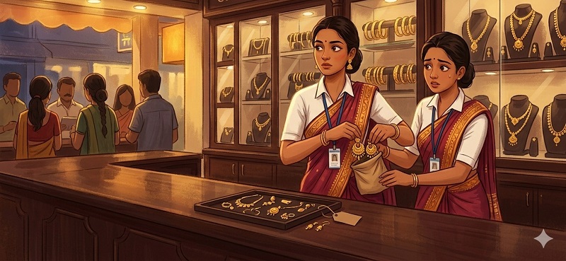 फोंडा येथील सोन्याच्या दुकानातून १.१४ कोटींच्या दागिन्यांची अफरातफर