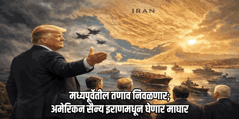 इराणमधील युद्ध दोन-तीन आठवड्यांत संपणार; राष्ट्राध्यक्ष डोनाल्ड ट्रम्प यांचे मोठे विधान