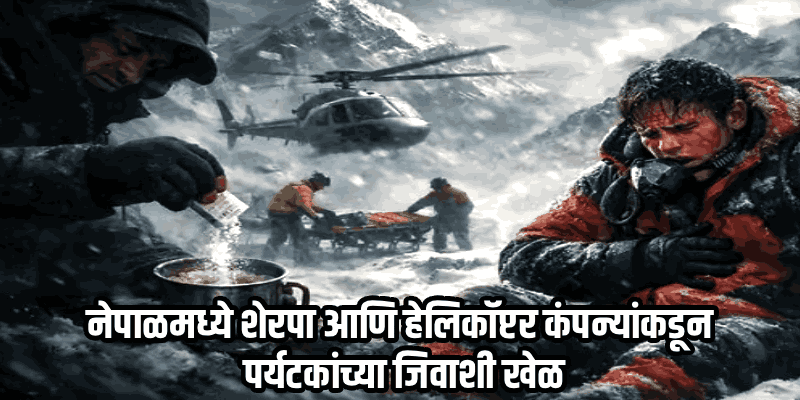 नेपाळमध्ये 'एव्हरेस्ट रेस्क्यू स्कॅम’चा पर्दाफाश; पर्यटकांना विषबाधा करून लुटले