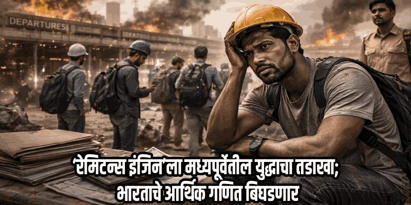 आखाती युद्धाचा 'रेमिटन्स'ला तडाखा; कोट्यवधी कुटुंबांचे आर्थिक गणित कोलमडणार