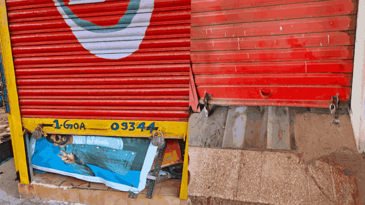 म्हापसा बाजारात चोरट्यांचा धुमाकूळ; सहा दुकाने फोडून रोख रक्कम लंपास