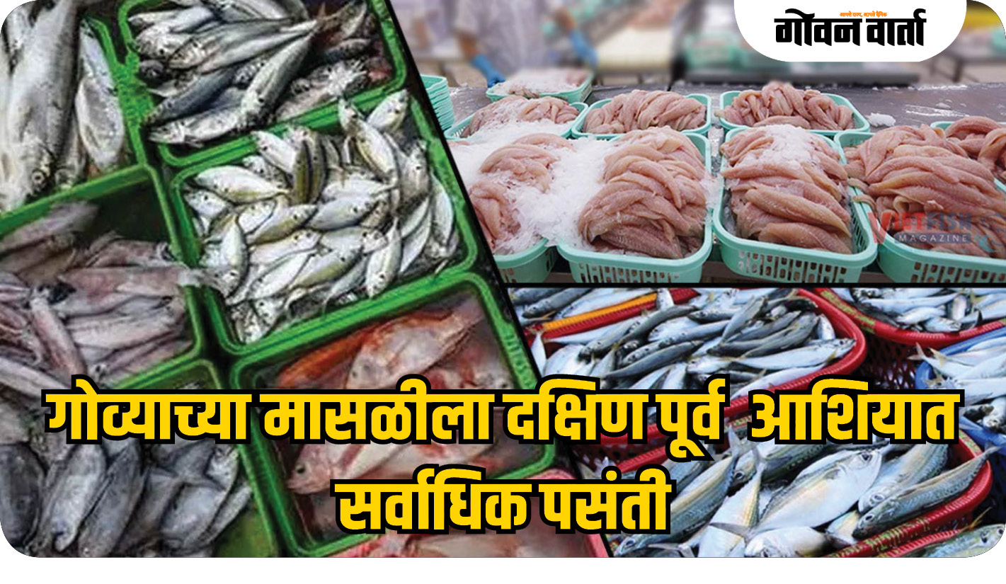 गोव्याच्या मासळीला दक्षिण पूर्व आशियात सर्वाधिक पसंती