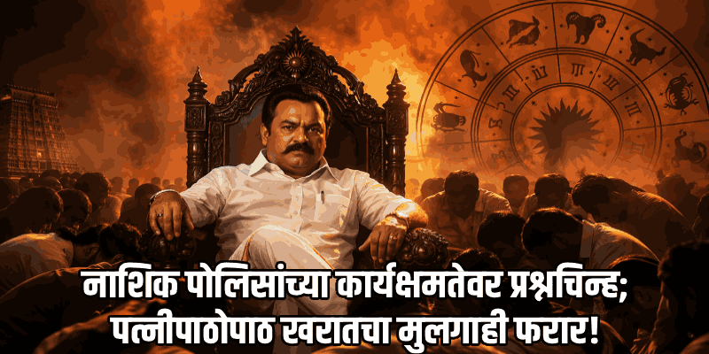 भोंदू बाबा अशोक खरातच्या मुलाचा पोबारा; नाशिक पोलिसांना गुंगारा