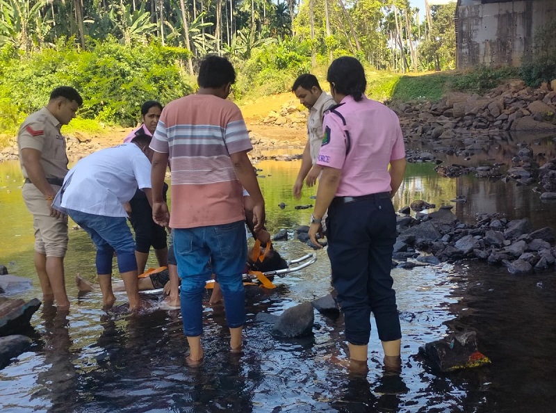 खांडेपार येथे नदीत उडी घेतलेल्या महिलेचा उपचारादरम्यान मृत्यू