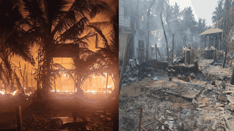 हरमल : आग लागलेल्या रेस्टॉरंटंकडे ‘फायर एनओसी’ नाही