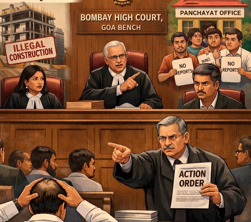 १०० हून अधिक पंचायत सचिवांना भोवणार बेकायदा बांधकामे