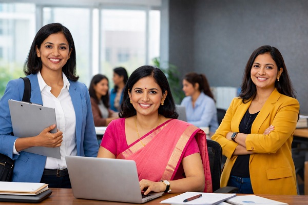 राज्यातील नोकरदार महिलांच्या टक्केवारीत वाढ