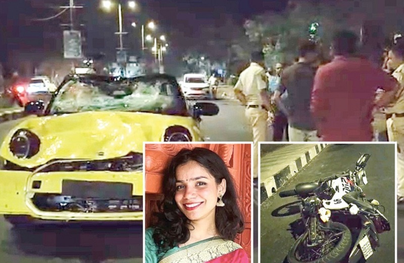 भरधाव कारने युवतीचा जीव घेतल्यानंतर दोनापावल येथे रम्बलर्स बसवण्याची अधिसूचना