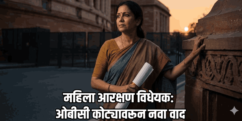 दिल्ली : महिला आरक्षणात ओबीसी कोट्याचा पेच; विरोधकांचा आक्रमक पवित्रा!