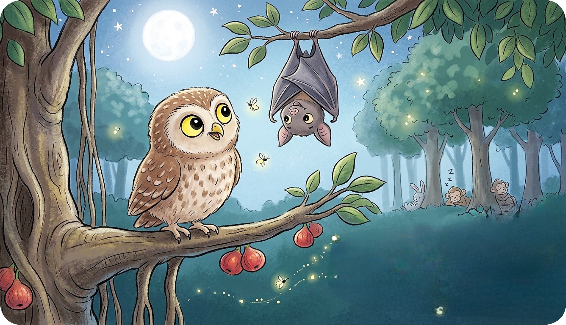 गुलू  आणि  चिकूची मैत्री