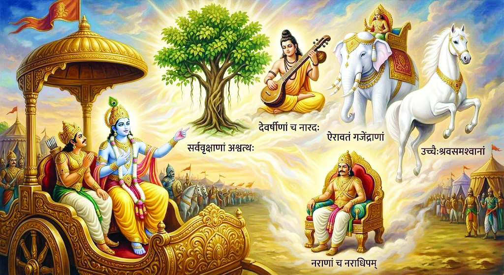 विश्वातील ईश्वरी अंशाचे दर्शन