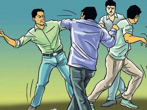 बोरी येथे दुकानदाराला मारहाण, जीवे मारण्याची धमकी