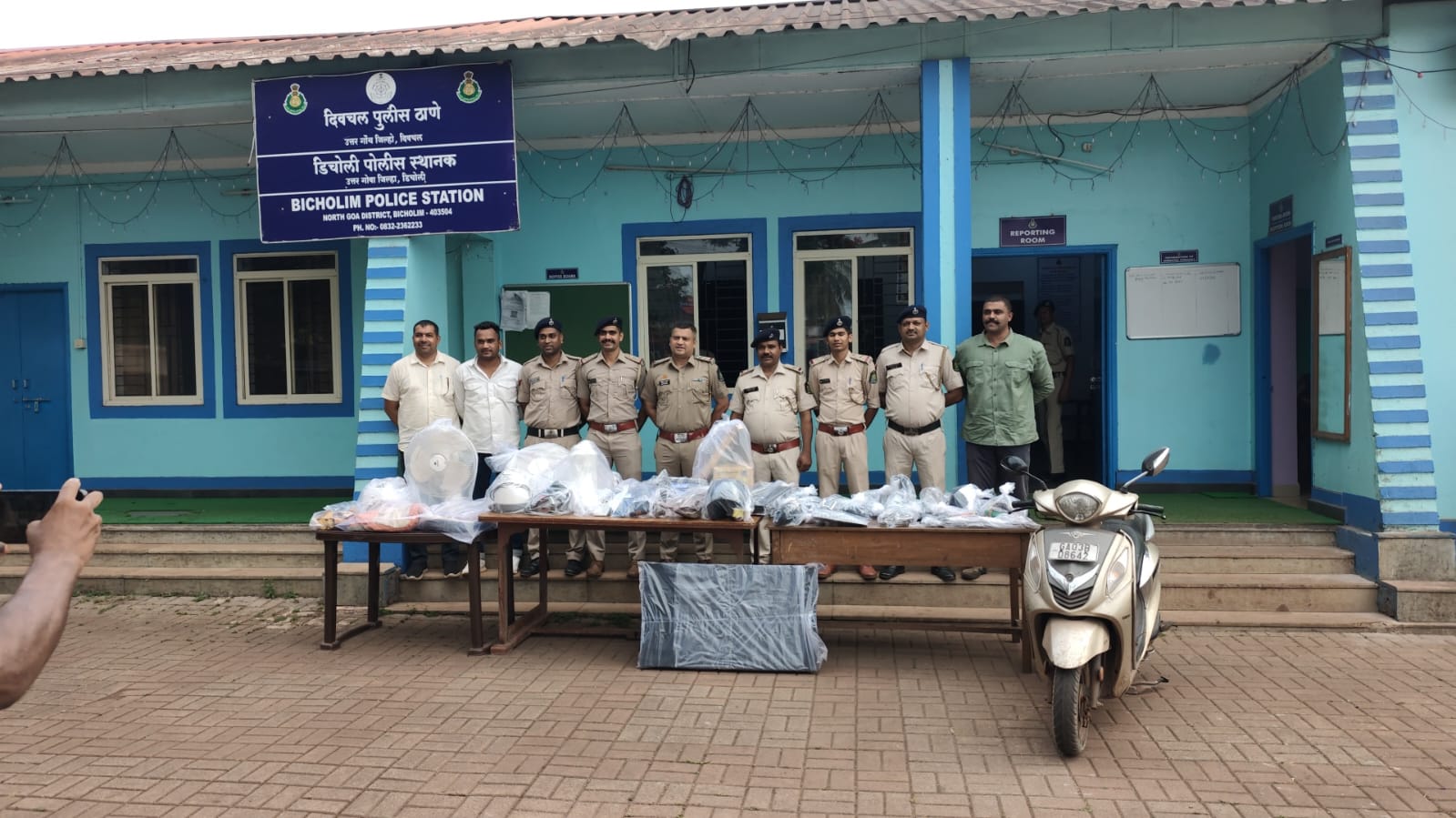 गोवा, महाराष्ट्रात घरफोडी करणाऱ्या आंतरराज्य टोळीचा डिचोली पोलिसांकडून पर्दाफाश
