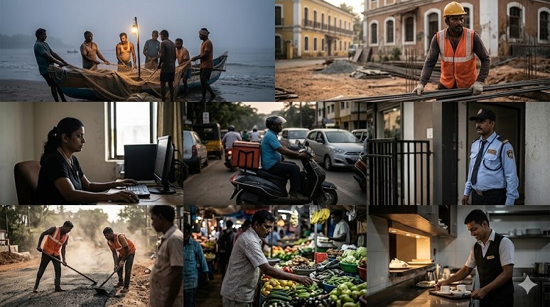 राज्यातील ९० टक्के कामगार करतात आठवड्यातील सातही दिवस काम