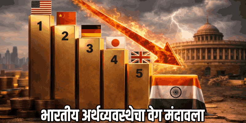 भारतीय अर्थव्यवस्थेची सहाव्या क्रमांकावर घसरण; ब्रिटनने केले ओव्हरटेक