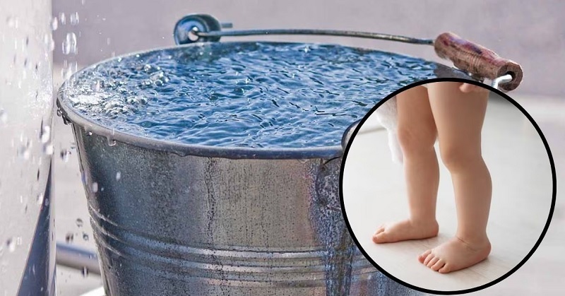 चिमुकल्याचा बादलीतील पाण्यात बुडून मृत्यू