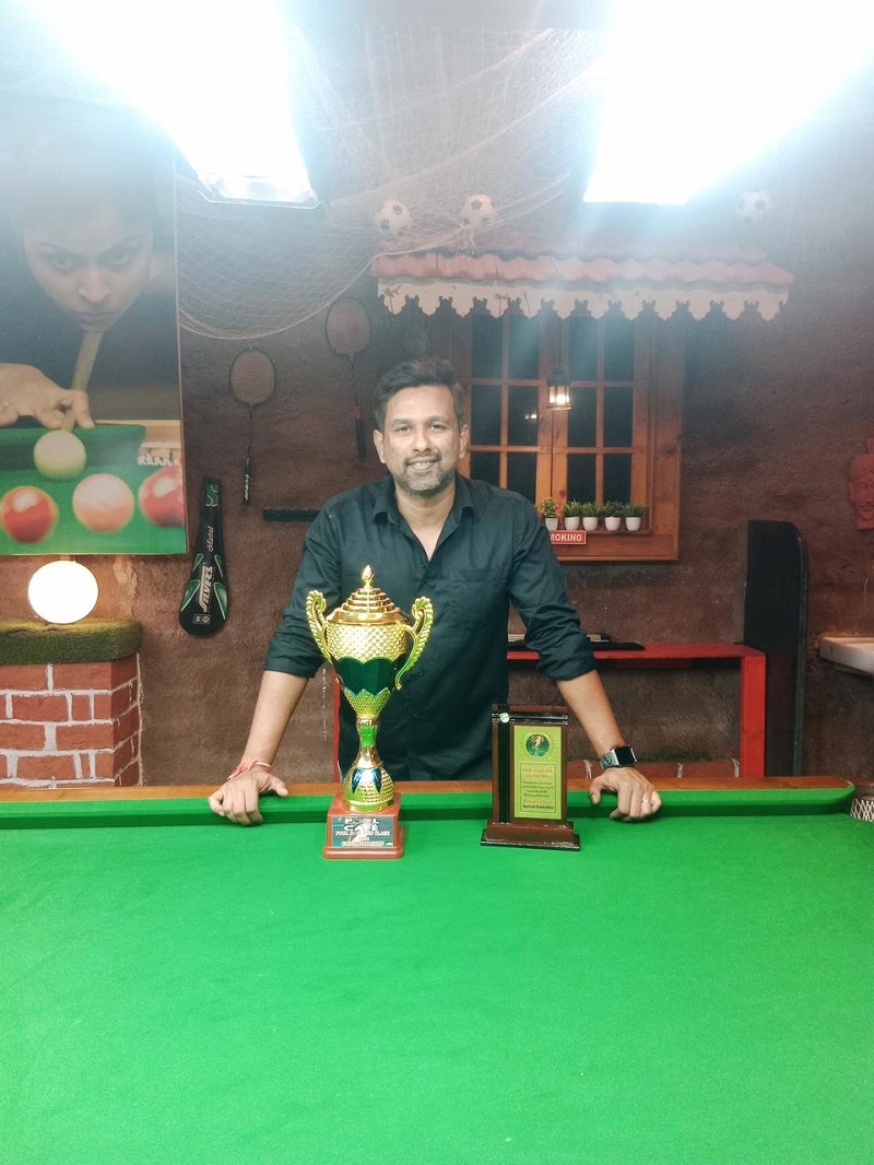 सर्वेश कोलवाळकर गोव्याच्या स्नूकर विश्वातील ‘चॅम्पियन’